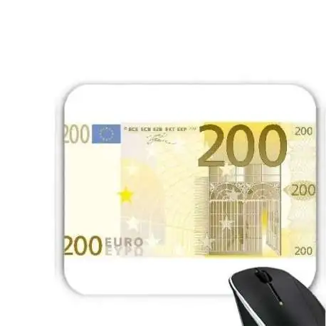 Tapis de Souris billet de 200 Euro