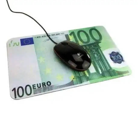 Tapis de souris billet 100 euro