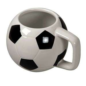 Mug en forme de ballon de foot tasse football