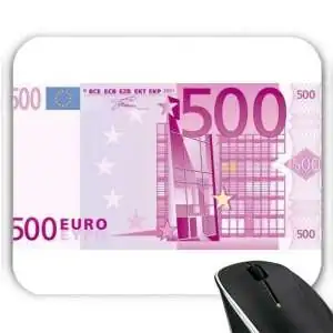 Tapis de Souris billet 500 Euro
