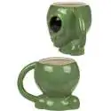 Tasse tête d'extraterrestre vert Mug Alien