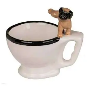 Tasse cuvette de toilettes avec chien qui fait pipi Mug WC