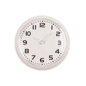 Une magnet horloge analogique ronde aimantée pour frigo