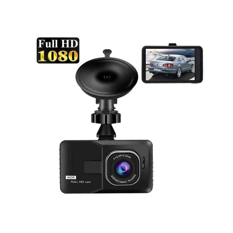 Dashcam camera pour voiture 1080P à écran détecteur de mouvement -  Totalcadeau