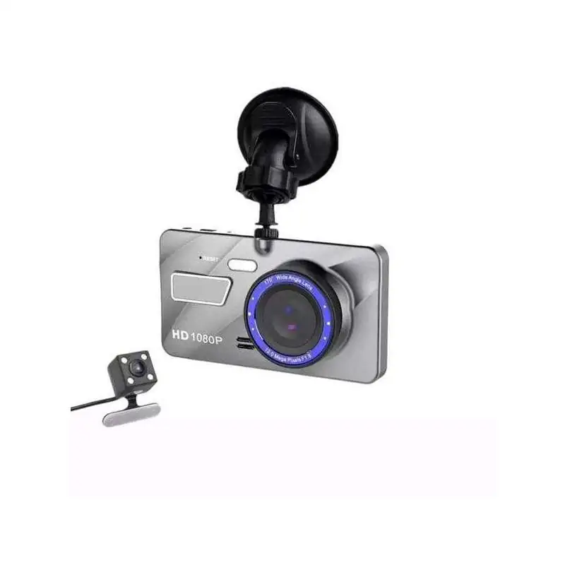 2 Dashcam 1080P avec camera arrière infrarouge pour voiture