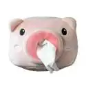 Distributeur boite de mouchoirs cochon en peluche