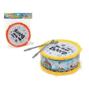 Tambour avec baguettes jeu musique montessori