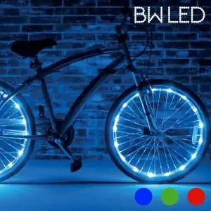 2 tubes LED pour vélo bicyclette lumineux