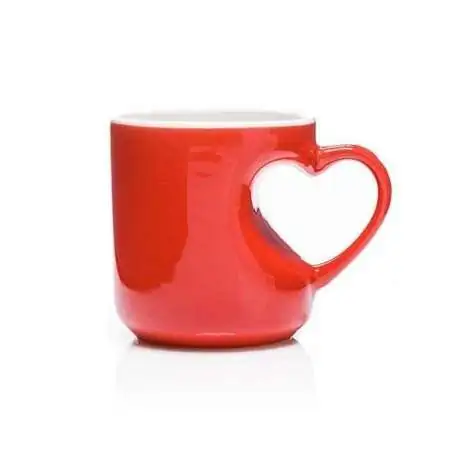 Mug avec poignée cœur tasse love amour