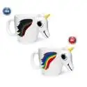 Mug licorne thermochangeant tasse thermo réactif