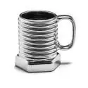 Mug vis avec écrou gris tasse bricolage originale