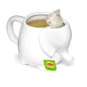 Tasse éléphant avec compartiment pour sachet à thé Mug original