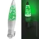 Lampe lave veilleuse avec des paillettes