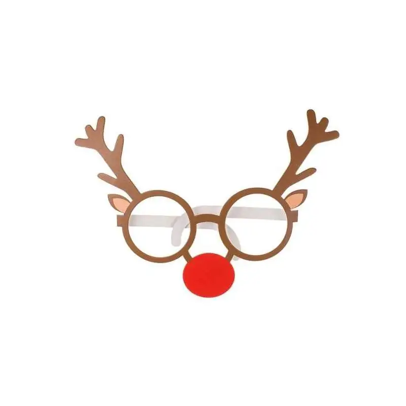 Lunettes pour photobooth thème Noel accessoires deguisement