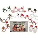 Lunettes pour photobooth thème Noel accessoires deguisement