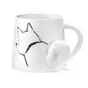 Mug chien queue en relief 3D Tasse animal