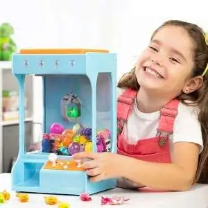 Machine à pince pour jouets et bonbons son lumière Pince de foire