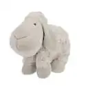 Peluche mouton et coussin de sol pliant 2 en 1