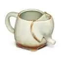 Mug éléphant avec porte sachet à thé en porcelaine 500 ml