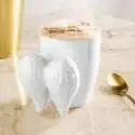 Mug à anse ailes d'ange blanc Tasse originale