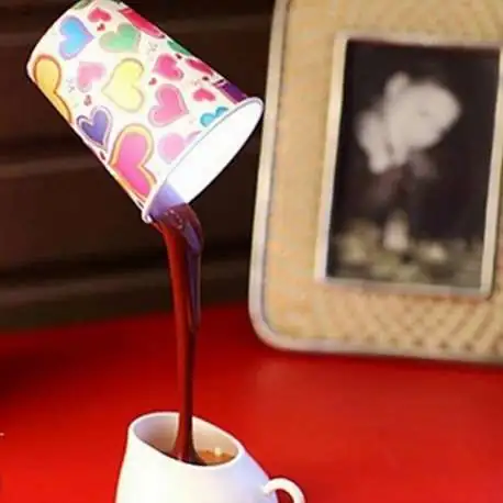 Lampe café renversé coulant LED