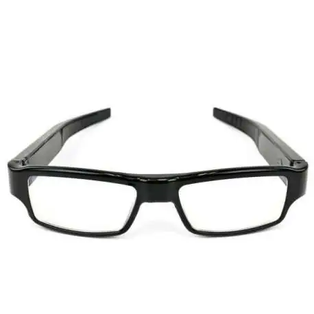 Lunettes avec mini caméra espion Full HD 1080P 16 Go noir