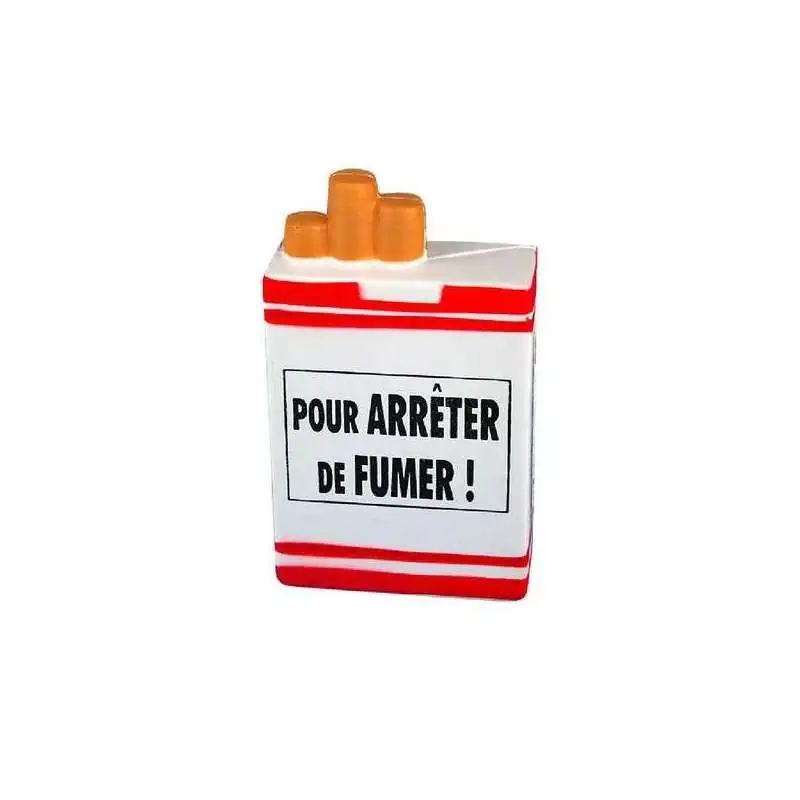 Antistress faux paquet de cigarette Fidget Squishy anti-stress