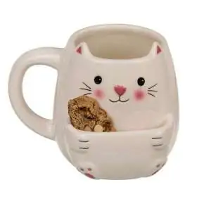 Tasse Mug chat à compartiment mug original