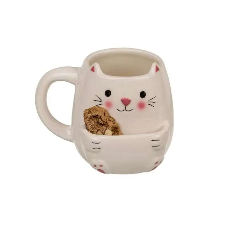 Tasse Mug chat à compartiment mug original - Totalcadeau