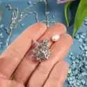 Coffret perle naturelle dans huitre et collier pendentif licorne