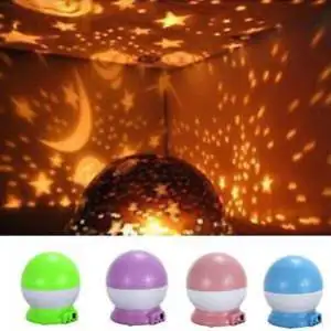 Veilleuse projection de ciel étoilé, lampe USB