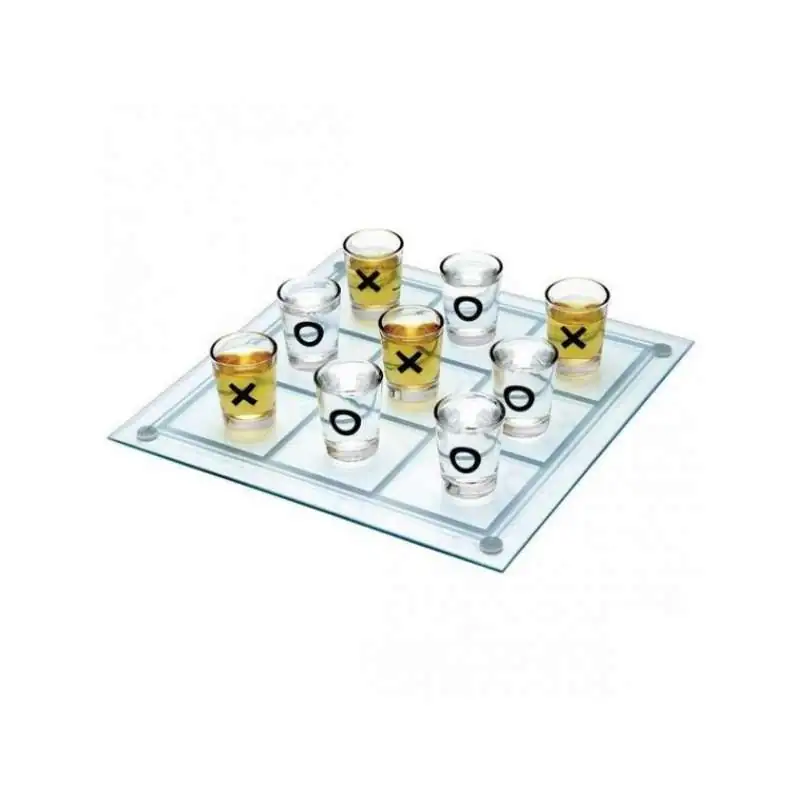 Jeu à boire le menteur et 4 verres shooter - Totalcadeau