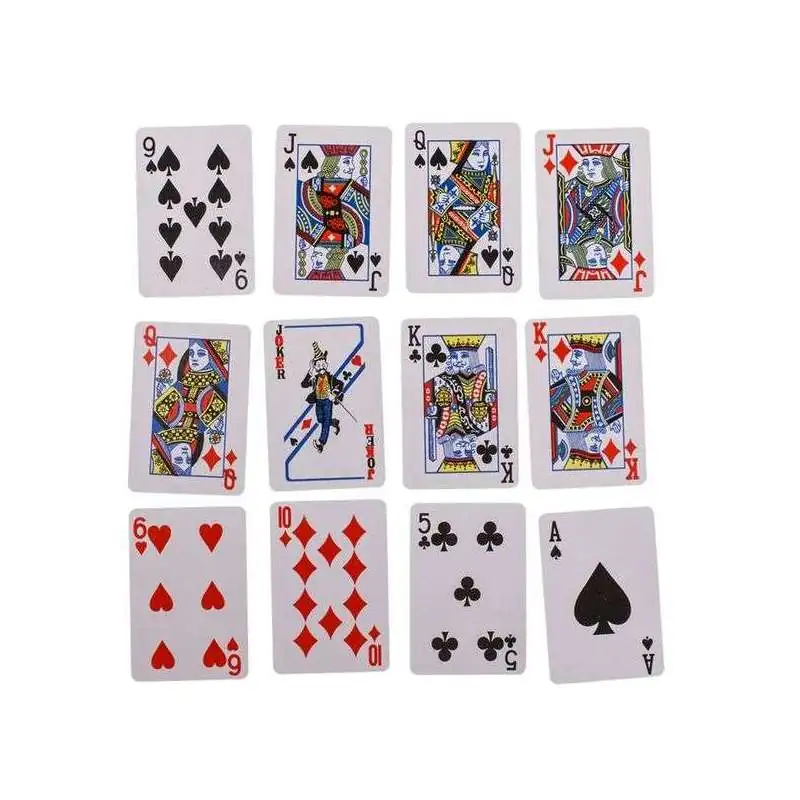 Jeu de 54 cartes à imprimer