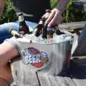 Seau à glace pour biere avec décapsuleur intégré