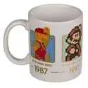Mug jeu vidéo Super Mario 1987 à 2006 tasse originale geek