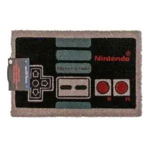 Paillasson Tapis d'entrée Manette de jeu NES geek gamer