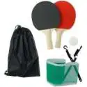 Jeu de Ping Pong portable - Filet, fixations, 2 raquettes et 2 balles
