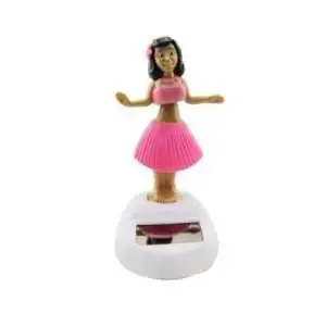 Figurine Danseuse Hawaïenne Solaire à énergie solaire qui bouge