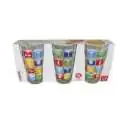 Lot de 2 verres applications smartphone thème boisson deco Appli Apps