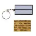 Porte-clés boîte à message personnalisé LED lumineux