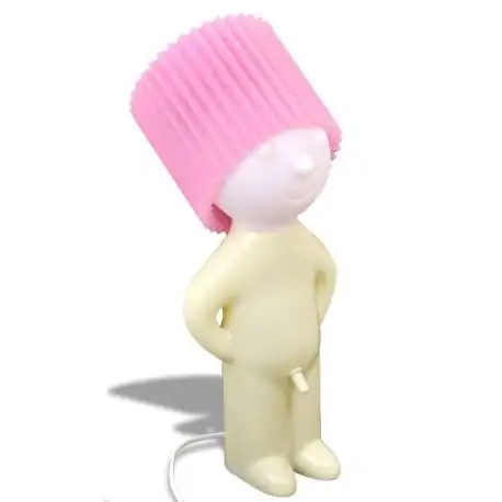Veilleuse lampe Monsieur P drole petit homme interrupteur zizi penis