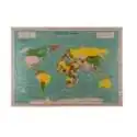 Puzzle Mappemonde 300 Pièces Puzzle carte de la terre pays