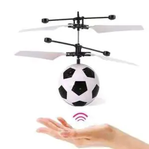 Drone Helicoptere ballon de foot controlable a la main induction