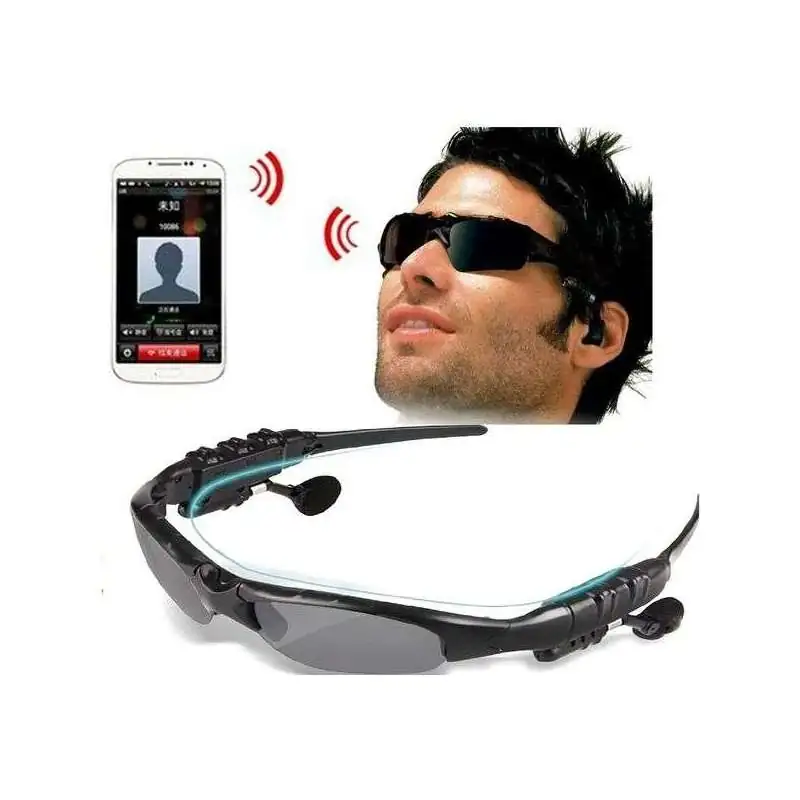 Lunettes de soleil caméra hd et kit mains-libres bluetooth