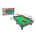 Jeu de Billard de table Miniature 27 cm 2 queues de billard 11 boules