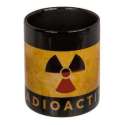 Mug Thermo Réactif Caution Radioactive Tasse thermo-réactive