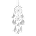 Attrape Rêve Plumes Blanches Capteur De Reve Dream catcher