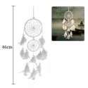 Attrape Rêve Plumes Blanches Capteur De Reve Dream catcher