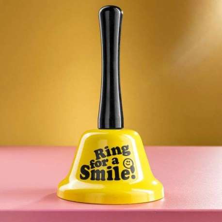 Clochette 'Ring For a Smile': Sonnette Magique - Un Ding pour un Sourire!