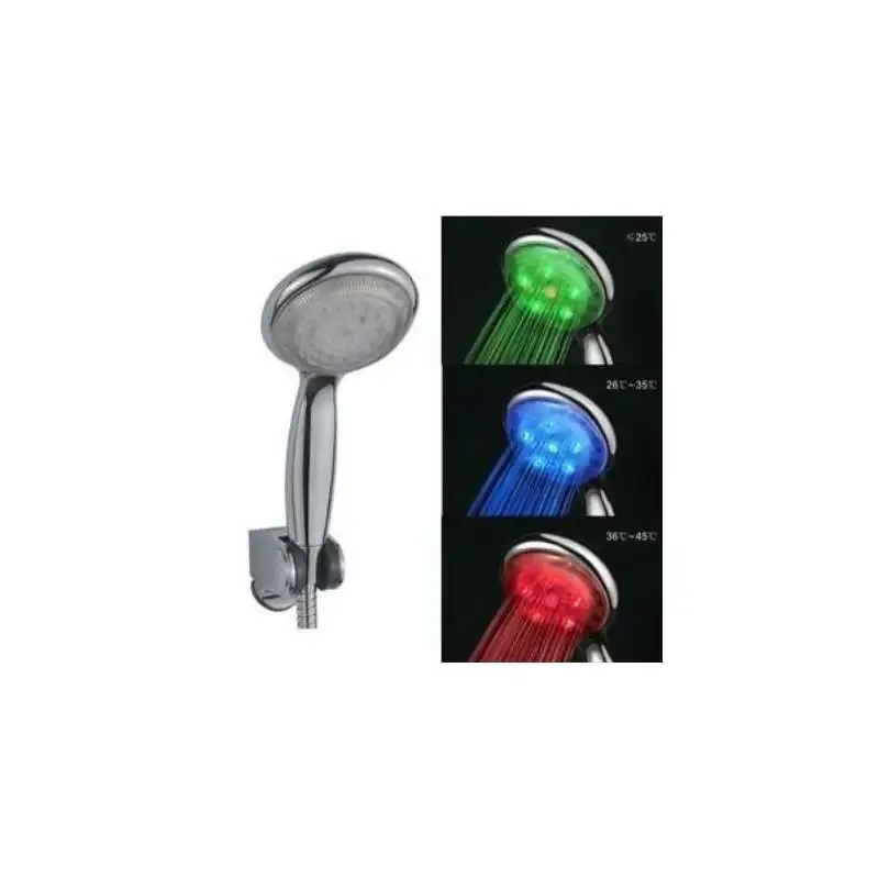 Pommeau de douche LED 3 couleurs lumineux - Totalcadeau